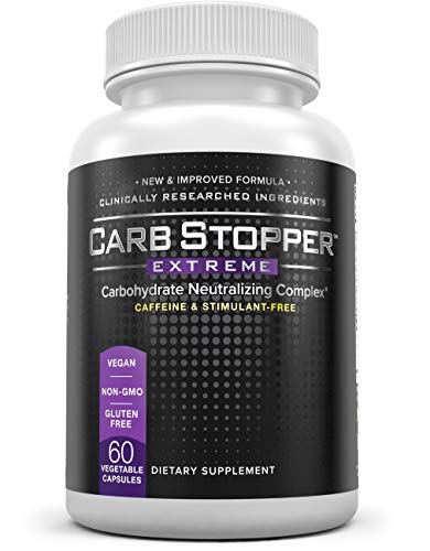 Carb Stopper Extreme (3 Bottles Maximum Strength, Natural Carbohydrate and Starch Carb Stopper Extreme