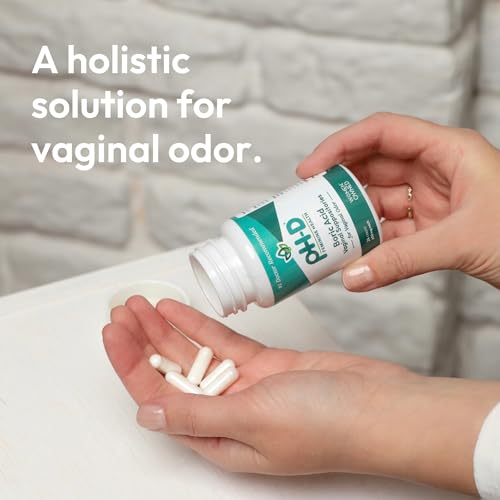 pH-D Feminine Health - 600 mg Boric Acid Suppositories - Woman Owned - for Vaginal Odor Use - 12 Count pH-D Feminine Health Support