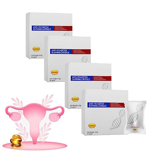 FemiPure Anti-Itch Detox Slimming Capsule Suppository,AnnieCare Instant Anti-Itch Detox