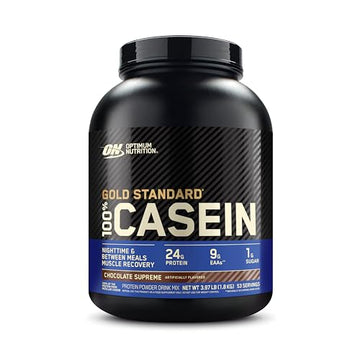 Optimum Nutrition Gold Standard 100% Casein Slow Digesting Protein Powder with Zinc