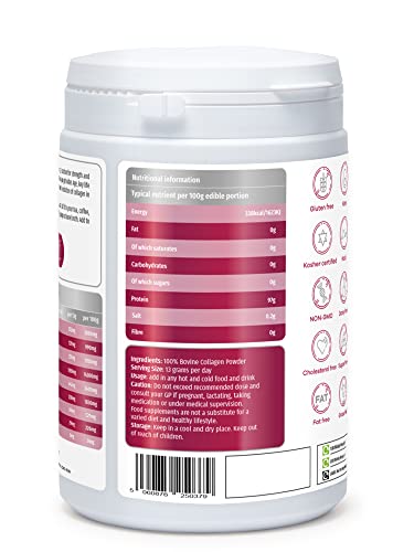 Mr.P Health Pure Collagen Peptides 400g Types I III Food Supplement Unflavoured Powder MR.P Health