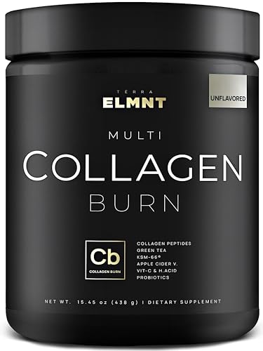 Super Collagen Burn - Premium Multi Collagen for Women w. ACV, Hyaluronic Acid, KSM66