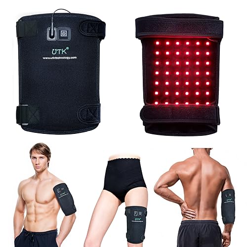 UTK Red Light Therapy for Body, 162Pcs 660nm Red Light & 54Pcs 850nm Near Infrared Light Therapy Belt UTK