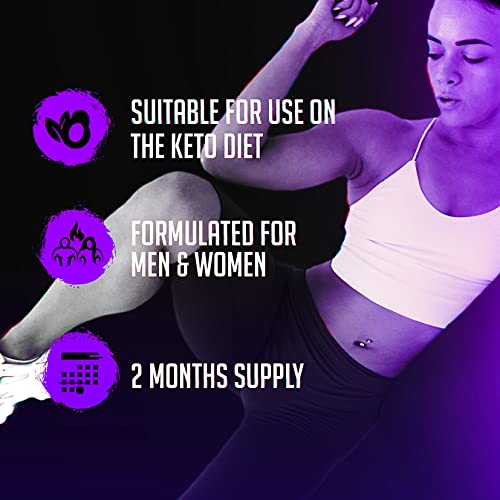 Keto Demon – Hardcore Keto Pills – Use with The Keto Diet – Packed with Raspberry Ketones Demon Labz