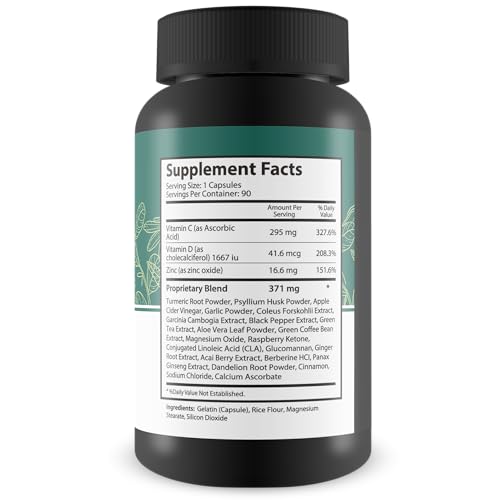 Pro Puravive Slim Cleanse - 90 Day Supply - Our Best Gentle Full Body Detox Cleanse Happy Health Marketplace