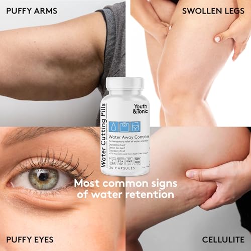 Sculpt Shred Cleanse Detox as 3x Action Diet Pills for Puffiness Belly Bloating & Loss of Waste Youth & Tonic