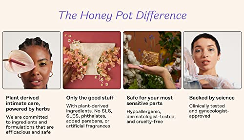 The Honey Pot Company - Feminine Anti-Itch Spray -at Home or On The Go Medicated Spray The Honey Pot Company