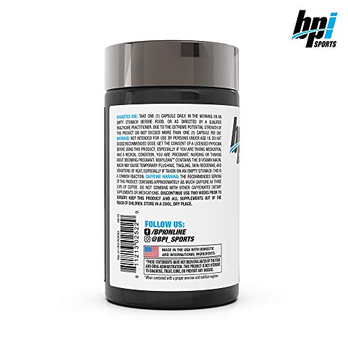 BPI Sports -Roxylean Extreme Fat Burner & Weight Loss Supplement, 60Count BPI Sports