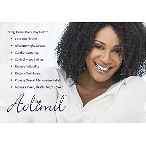 Avlimil Hormone Balance & Menopause | Relief from Mood Swings, Hot Flashes, Night Sweats & Irritability Avlimil