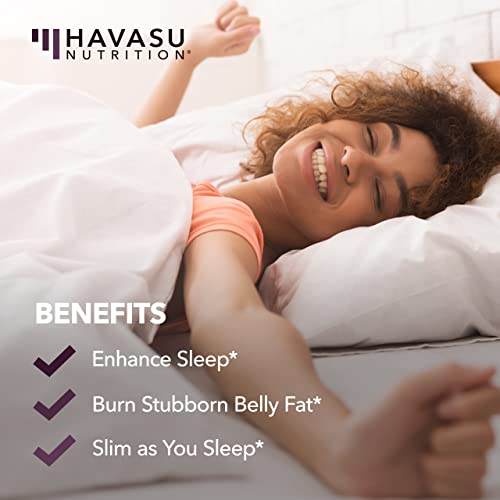Night Time Fat Burner for Women | Weight Loss and Sleep Support Blend With Apigenin HAVASU NUTRITION