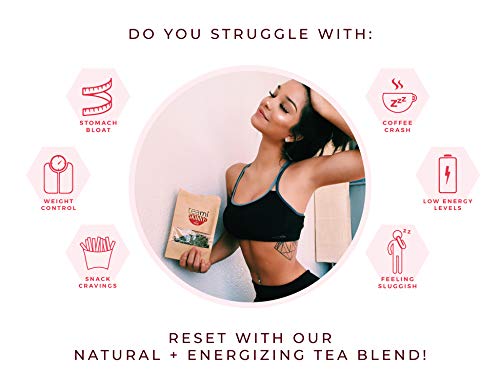 Teami Skinny Tea Supports Slimming and Colon Cleanse - Natural Detox Tea Helps Teami