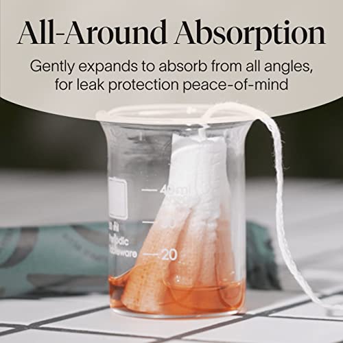 Cora Organic Applicator Tampon Multipack | 18 Regular & 18 Super Absorbency Cora