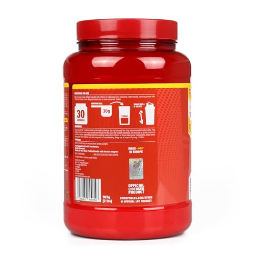 LFC Whey Protein Powder Dutch Chocolate Flavour 908g 15.5g Naturally-Occurring BCAAs