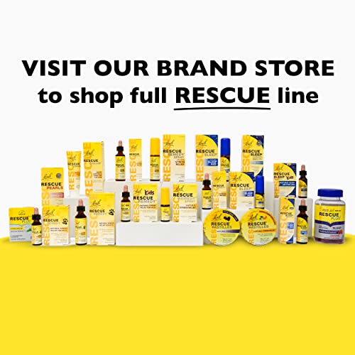 RESCUE Bach PASTILLES, Orange and Elderflower Flavor, Natural Stress RESCUE