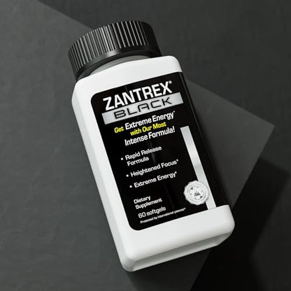 Zantrex Black – Energizing Weight Management Supplement Pills – Clinically Validated