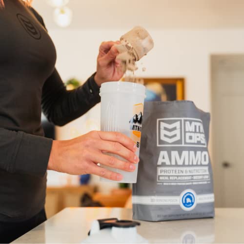 MTN OPS Ammo Protein Powder Meal Replacement Shake for Lean Muscle Building MTN OPS