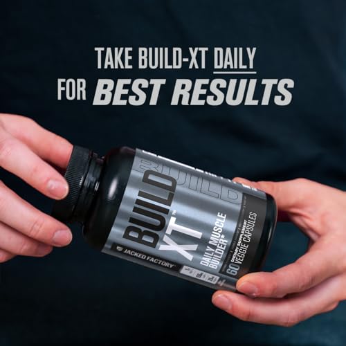 Jacked Factory Build-XT Daily Muscle Builder & Performance Enhancer - Muscle Building Jacked Factory