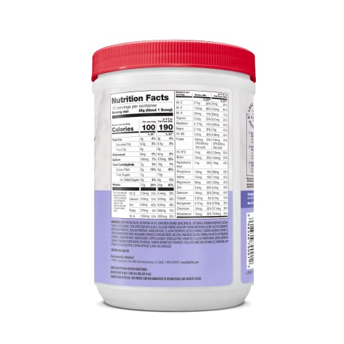 SlimFast High Protein Meal Replacement Shake Powder, 12 Servings (Pack of 2) , Advanced SlimFast