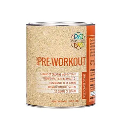 Propello Life Pre-Workout Drink Mix, West Coast Citrus, 450g