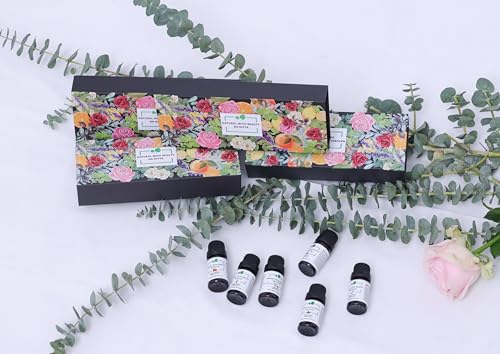 Essential Oils Set 100% Pure Natural DR.NITTA Top 6 Oils for Massage,Diffusers,Humidifier DR.NITTA