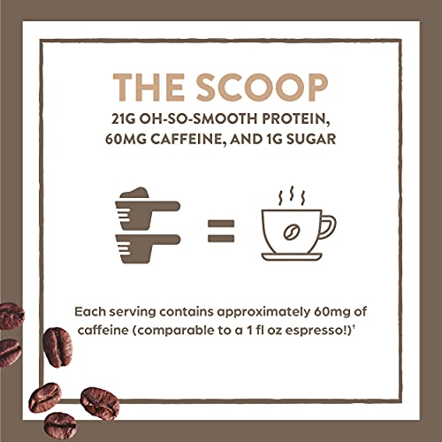 Orgain Organic Vegan Protein Powder, Iced Coffee - 21g Plant Based Protein, Gluten Free Orgain