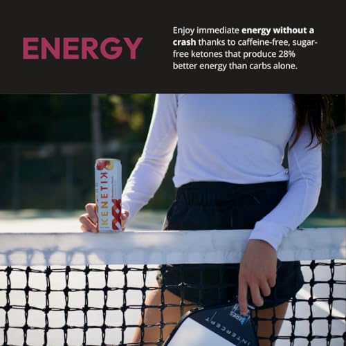 KENETIK Ketones Drink, Caffeine & Sugar Free, Keto Friendly Drinkable Ketones for Clean Kenetik