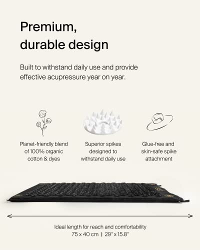 ShaktiMat Acupressure Mat Original Level, Organic Cotton GOTS Certified, HSA/FSA ShaktiMat