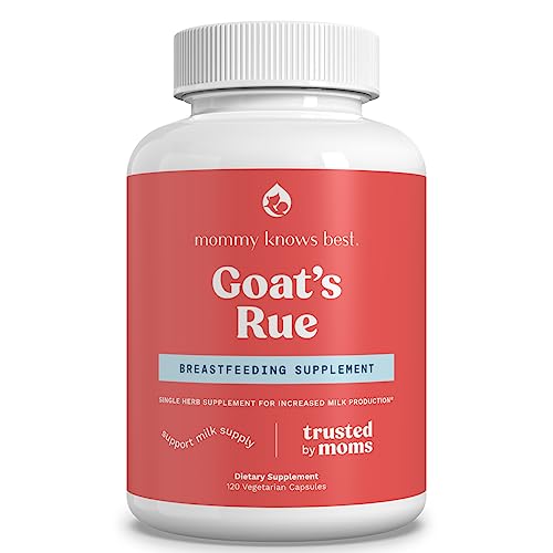 Goat's Rue Lactation Supplement For Increased Breast Milk, Lactation Supplement Mommy Knows Best