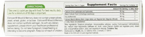 Estroven Stress Plus Mood & Memory | Menopause Relief Dietary Supplement | Safe Multi-Symptom Relief Estroven