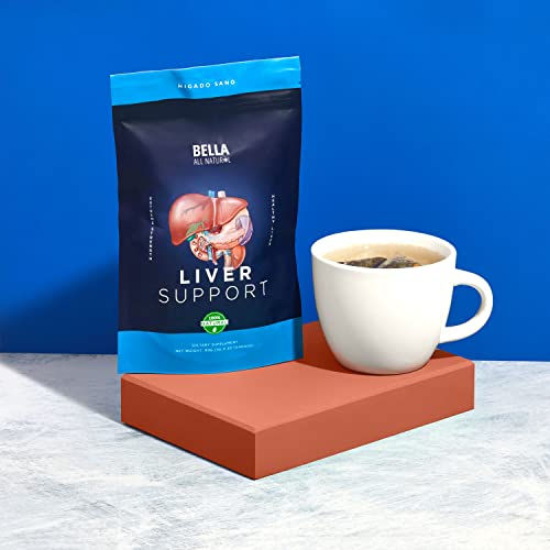 Bella All Natural Liver Detox Drink - Liver Cleanse Detox & Repair Tea with Blessed Thistle Bella All Natural