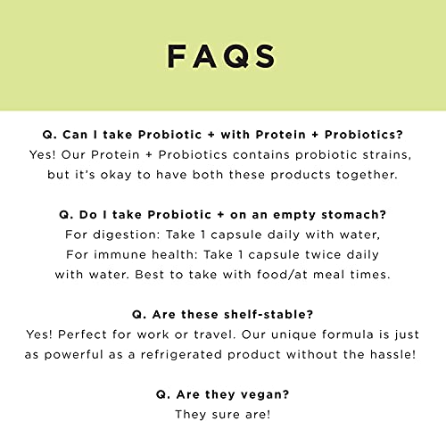 JSHealth Vitamins Gut Health and Immunity Formula | Probiotics for Women and Men JSHealth