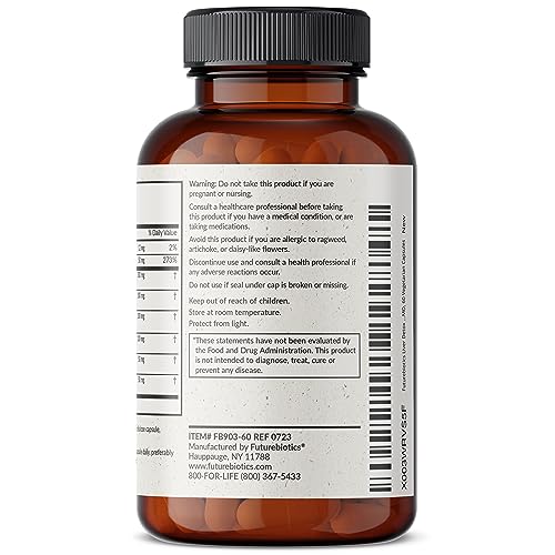 Futurebiotics Liver Detox Advanced Detox & Cleanse Formula Supports Healthy Liver Function Futurebiotics