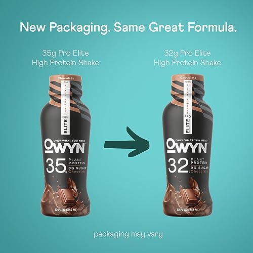 OWYN Only What You Need Pro Elite Vegan High Protein Keto Shake, 32g Protein OWYN Only What You Need