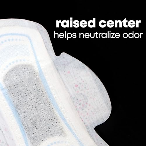 U by Kotex Balance Sized for Teens Ultra Thin Pads with Wings, Heavy Absorbency, 56 Count U by Kotex