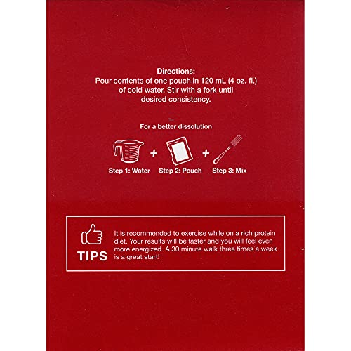 Protidiet Chocolate Flavor High Protein Instant Pudding Mix (7-5.9 oz Pouches) (Chocolate) ProtiDIET