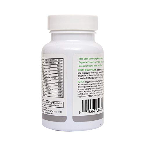 Greens First Full Body AM/PM Cleanse, 20 Veggie Capsules – Supplement for Natural Detox Greens First