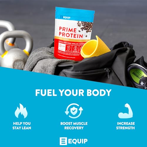 Equip Foods Prime Protein - Grass Fed Beef Protein Powder Isolate - Paleo and Keto Equip