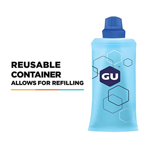 GU Energy Refillable Flask for Sports Nutrition Energy Gel, 5.5-Ounce