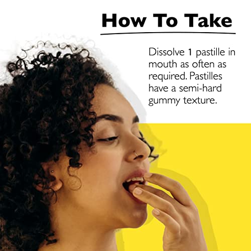 RESCUE Bach PASTILLES, Orange and Elderflower Flavor, Natural Stress RESCUE