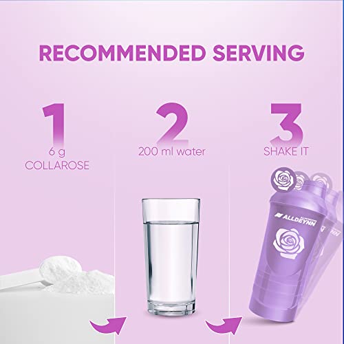 ALLDEYNN Collarose Fish Collagen Powder - Fish Collagen Hydrolysate with Hyaluronic Acid ALLDEYNN