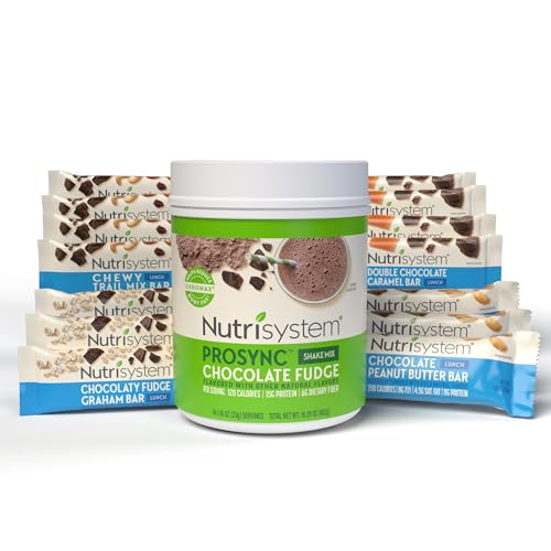 Nutrisystem® 14-Day Meal Replacement Kit with Lunch Bars & Shakes, 28 Servings
