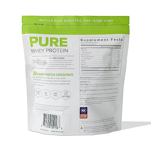 SFH Pure Whey Protein Powder Best Tasting 100% Grass Fed Whey | All Natural SFH