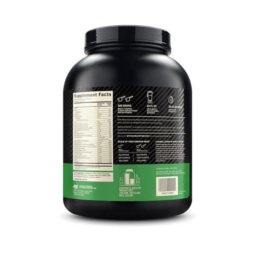 Optimum Nutrition Serious Mass, Weight Gainer Protein Powder with Creatine, Added Optimum Nutrition