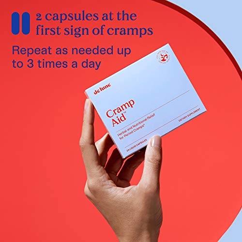 De Lune Cramp Aid, Herbal and Natural Relief for Period Cramps with Fenugreek Seed De Lune