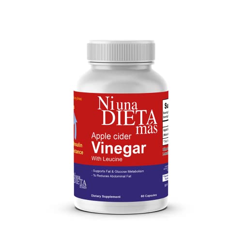 Ni una dieta más Reduce Abdominal Fat - Vinegar Capsules - Best for Weight Loss Ni una dieta más