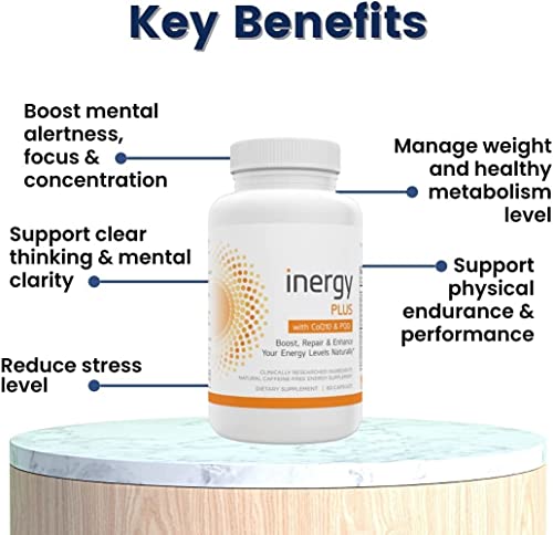 Better Body Co. InergyPLUS | Energy Vitamins for Women, Fatigue, Natural Energy Better Body Co.