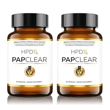 HPD Rx PAPCLEAR Physician Formulated | All Natural HPV Immune Support Supplement 