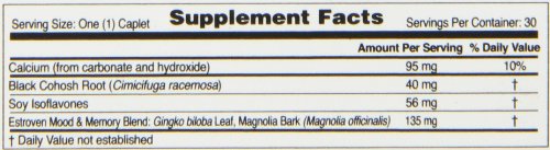 Estroven Stress Plus Mood & Memory | Menopause Relief Dietary Supplement | Safe Multi-Symptom Relief Estroven