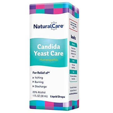NaturalCare Candida Yeast Care Drops, Homeopathic Treatment Temporarily Relieves Symptoms