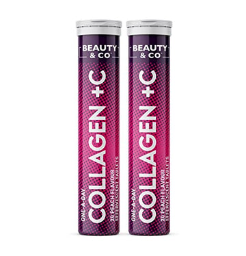 Collagen Effervescent - Marine Collagen & Vitamin C (2 Tubes)